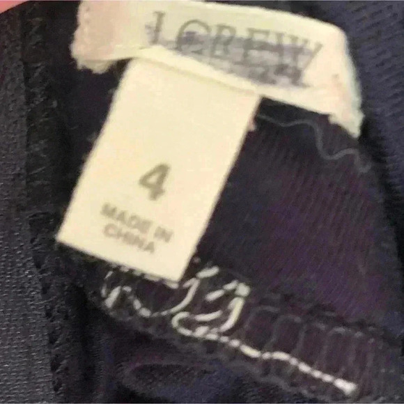 NWOT J. Crew Navy Blue V-neck Jumpsuit - 4 - Picture 4 of 8